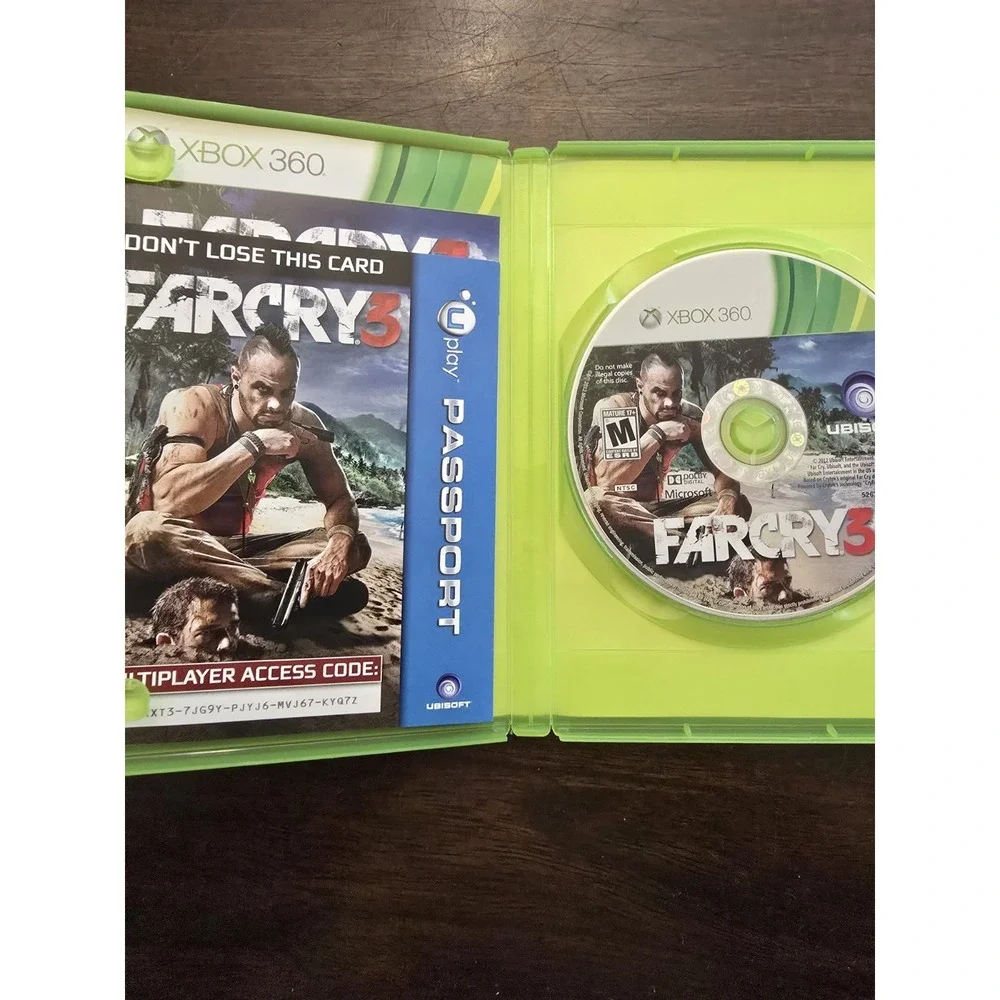 Far Cry 3 XBOX 360 Shooter (Video Game) Complete‎ TESTED